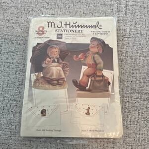 Vintage 1992 MJ Hummel Stationary Set COMPLETE Writing Paper & Envelopes